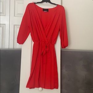 Red dress